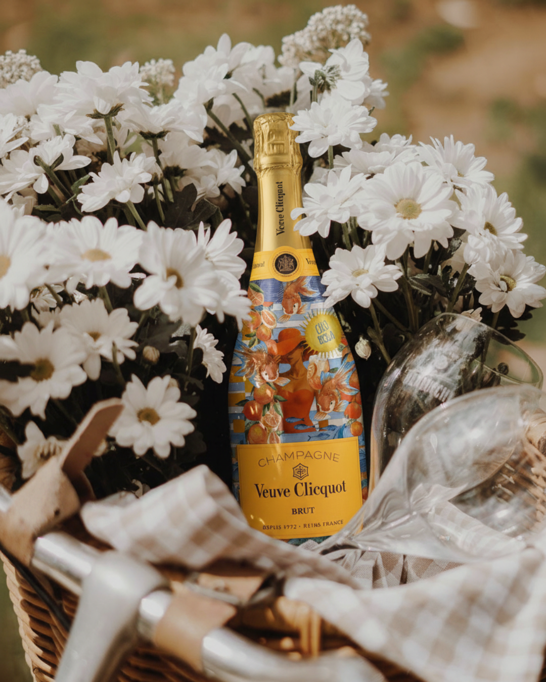 Sunset Soirée Champagne Cover