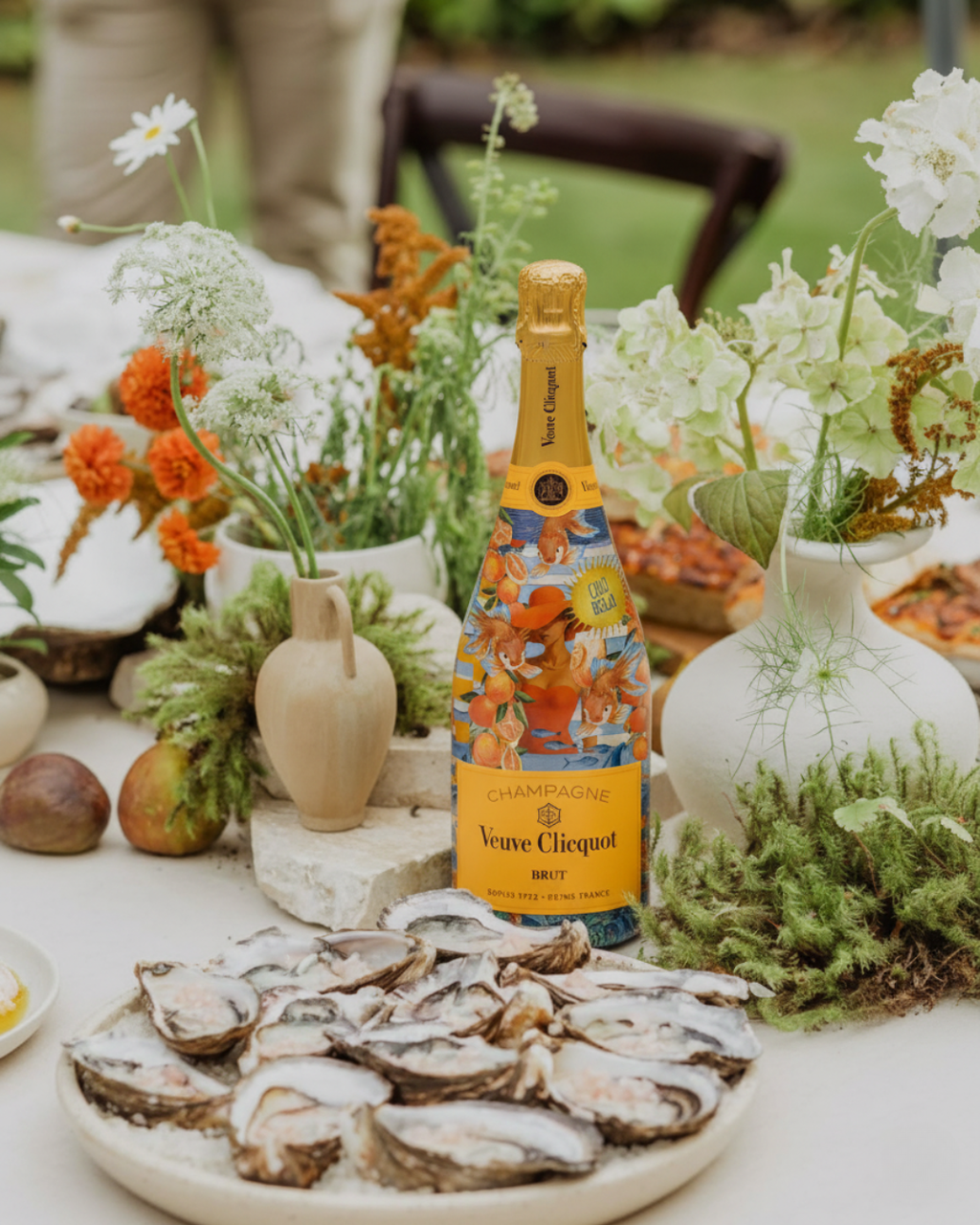 Sunset Soirée Champagne Cover