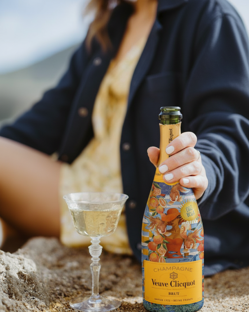 Sunset Soirée Champagne Cover